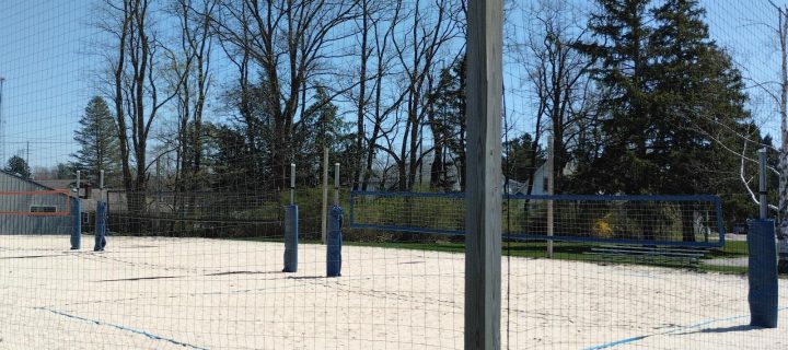 Volleyball Courts Are OPEN!